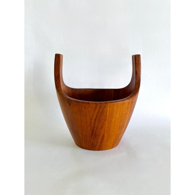 Mid-Century Modern Early Dansk “Viking” Teak Bowl, Jens Quistgaard Design For Sale - Image 3 of 6