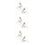 2020s Glass Deer Ornaments (Set of 6) For Sale - Image 5 of 5