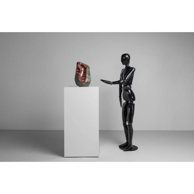 Vintage Italian Ceramic Sculpture by Giacomo Onestini, 1970 For Sale - Image 3 of 13