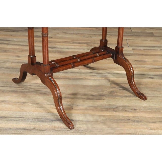 Antique English Regency Brass-Mounted Rosewood Writing Desk – Early 19th Century For Sale In New York - Image 6 of 7