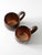 Mid 20th Century Vintage Copper Mugs With Handles Pair For Sale - Image 5 of 11