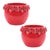 Kenneth Ludwig Chicago Storeware Bud Vase with Floral Accent (Set of 2) For Sale - Image 4 of 4