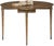 Traditional Sarreid Ltd. Heather Gray Knotty Oak Console Table For Sale - Image 3 of 6