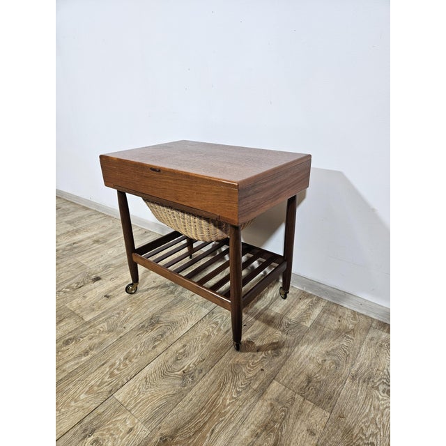 Vintage Sewing Cabinet by Ejvind A. Johansson for Vitze, 1950s For Sale - Image 14 of 18