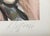 Romain SUZZONI born in 1950 Embracing couple, circa 1980 Single monotype on vellum Signed lower right 78 x 56 cm, marges...