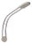 Gesto Lamp in Metal by Bruno Gecchelin for Skipper, 1970s For Sale