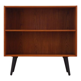 Danish Teak Bookcase, 1970s For Sale