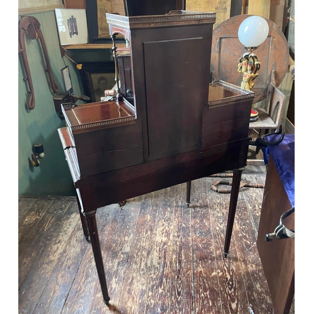 1800s Louis XVI Style “Bonheur Du Jour” Writing Desk. For Sale - Image 15 of 15