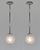Muller Frères A Pair of Muller Freres French 1930s Art Deco Pendant Lights - 4 Pairs Available For Sale - Image 4 of 14