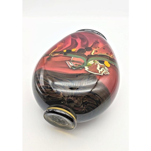 1990s Vintage Sculptural Vase by Robert Pierini, France, 1990 For Sale - Image 5 of 8