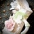 Beige Vintage Vase Multi-Spout Heirloom 3-D Flowers For Sale - Image 8 of 10