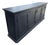 7' Farmhouse Solid Wood 4-Door Black Buffet Sideboard For Sale