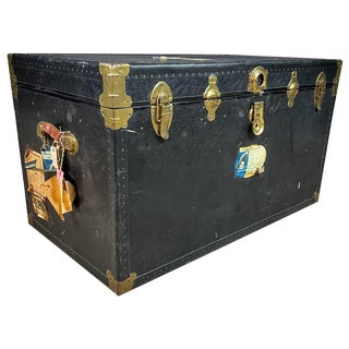 Cabin Case with 2 Stickers from the Holland America Line, 1920s For Sale