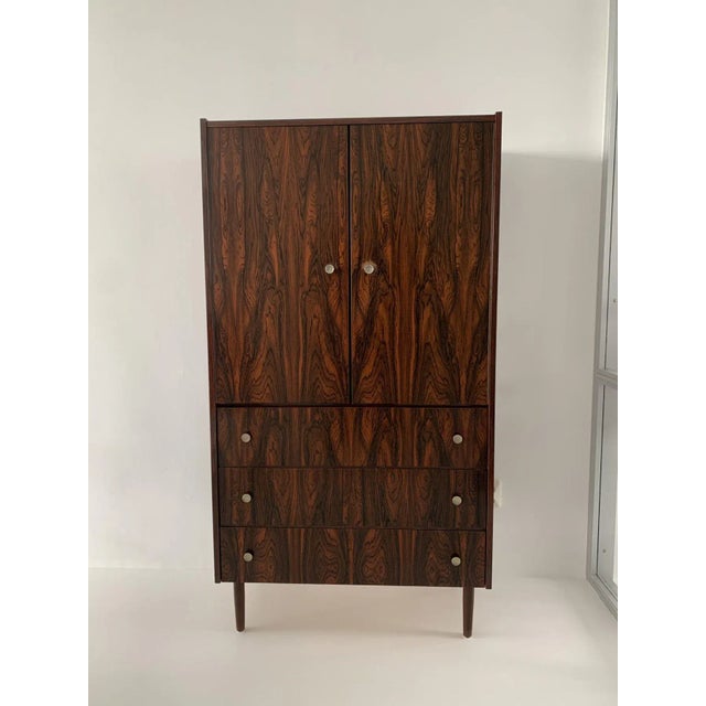 Mid-Century Cabinet in Rosewood Veneer, 1960s For Sale - Image 8 of 8