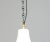Glass Mid-Century Opaline Pendant Light, 1950s For Sale - Image 7 of 10