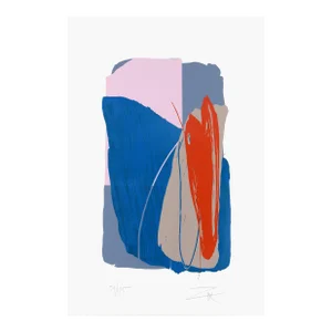 Untitled 4, Larry Zox Screen Print