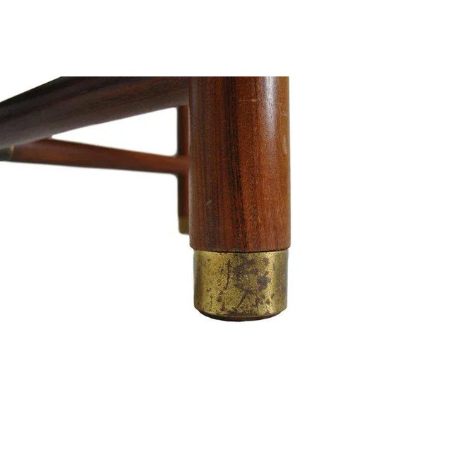 G Plan G-Plan Mid-Century Round Teak and Glass Coffee Table For Sale - Image 4 of 5