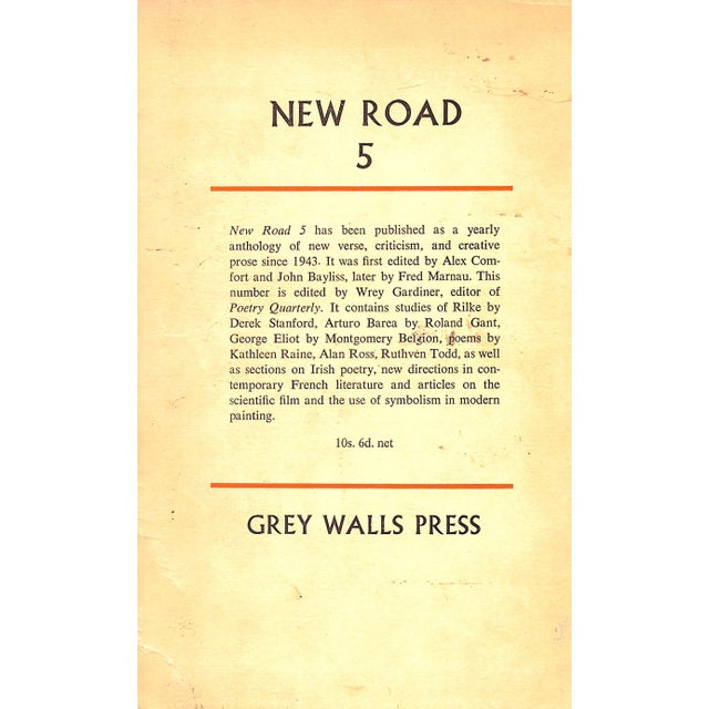 Traditional "A New Romantic Anthology" 1949 Schimanski, Stefan, Treece, Henry For Sale - Image 3 of 7