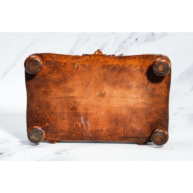 Unique Victorian Hand Carved Horse Equestrian Theme Antique Double Inkwell Desk Inkstand For Sale - Image 17 of 17