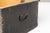 Black Vintage Captains Trunk in Pine, 1936 For Sale - Image 8 of 9