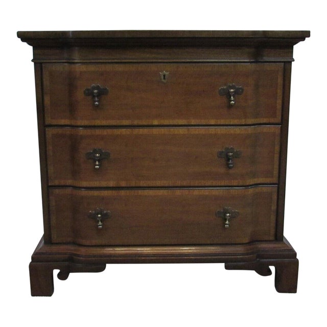 Thomasville Banded Mahogany Bachelor Chest Chairish