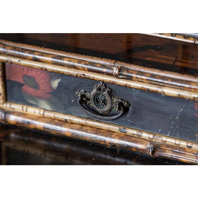 English Bamboo Dressing Table, 1870s For Sale - Image 14 of 18