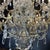 Large Italian Crystal and Brass Chandelier, 1950s For Sale - Image 9 of 18
