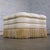 Traditional Late 20th Century Traditional Large Ottoman Ecru Upholstered Pillow Top With Bullion Fringe For Sale - Image 3 of 18