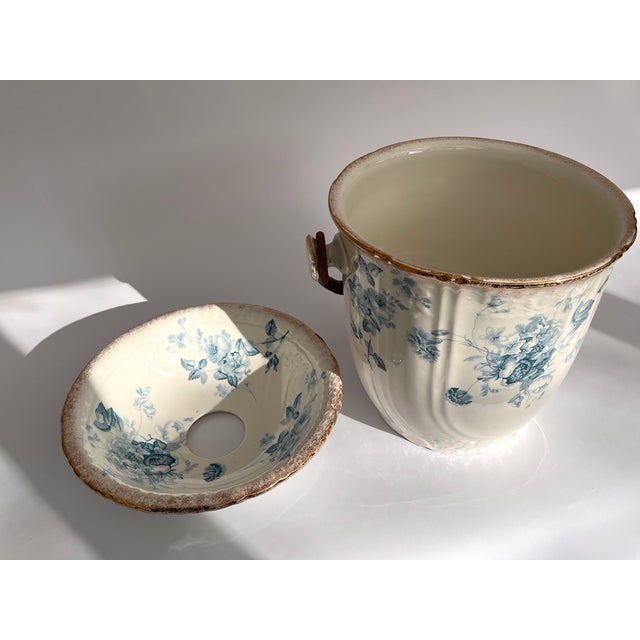 Antique Edwardian Ceramic Slop Jar by John Maddock & Sons, 1890s For Sale - Image 4 of 9