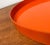 Plastic Mid-Century Space Age Orange Plastic Tray, 1960s For Sale - Image 7 of 12
