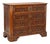 Baroque Walnut Canterano with Molded Drawers For Sale