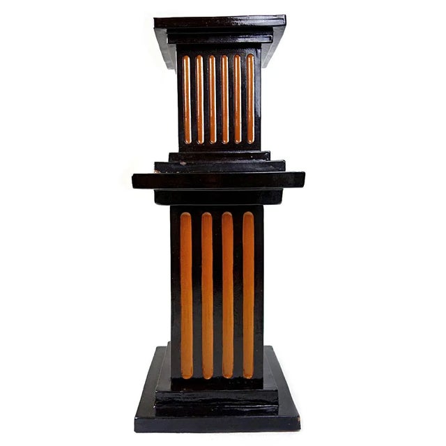 Baroque Vintage Classical Style Ceramic Console Tables, Set of 2 For Sale - Image 3 of 15