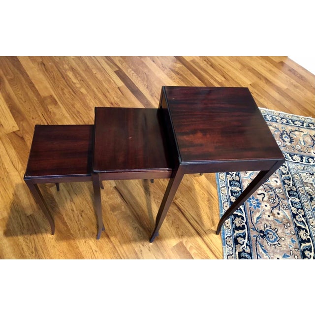 Barbara Barry Baker Furniture Nesting Tables Set of 3 Chairish