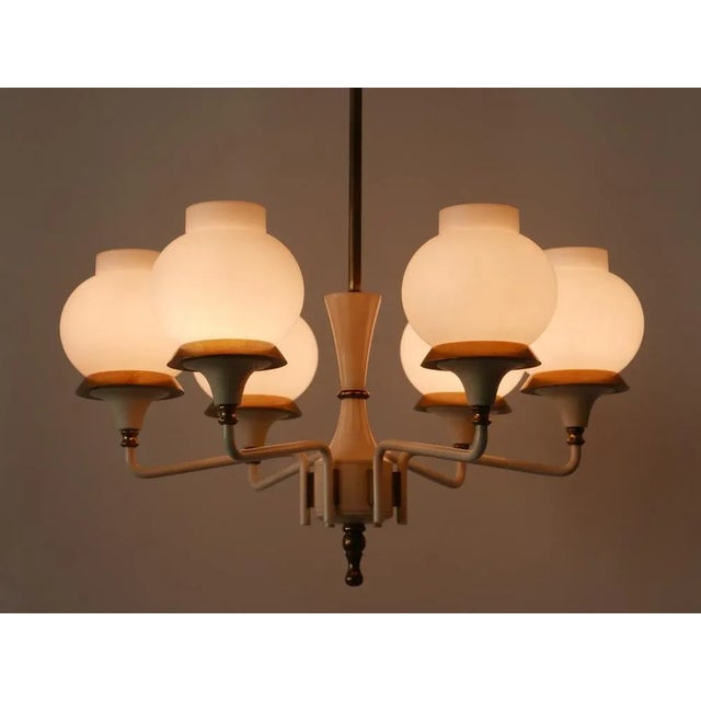 Mid-Century Modern Tulipan Pendant Lamp from Kaiser, 1950s For Sale - Image 6 of 18