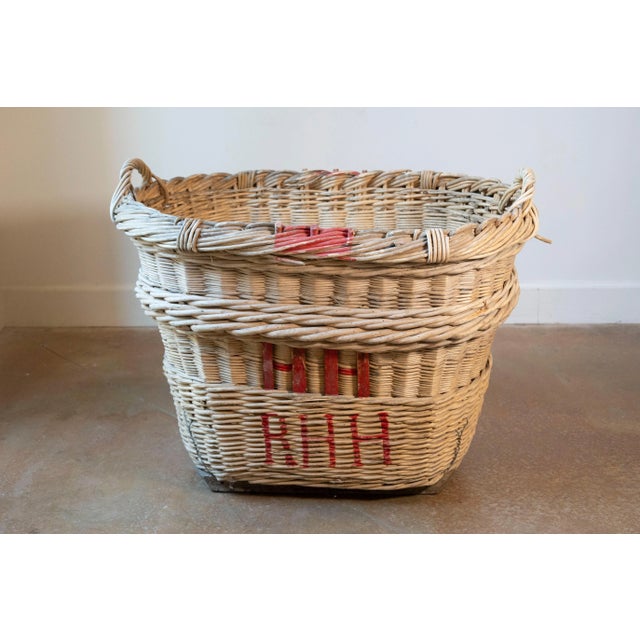 Mid 20th Century French Champagne Harvesting Basket For Sale - Image 5 of 8