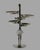 Silver Pewter Ostrich with Serving Trays, Italy, 1960s For Sale - Image 8 of 10