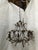 Metal and Crystal Chandelier, 1970s For Sale - Image 11 of 18
