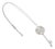 Tiffany & Co Platinum Large Victoria Vine Key Pendant Necklace For Sale