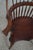 Brown Dr Dimes Tall Back Windsor Arm Chair For Sale - Image 8 of 18