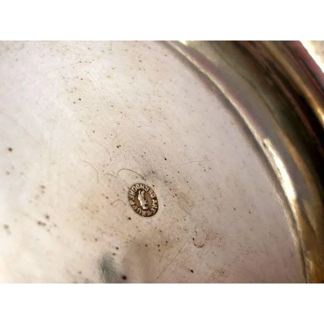 Mid-Century Modern Silver Metal Bowl by Arthur Krupp, 1950s For Sale - Image 6 of 7