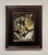 Early 21st Century Siren in Green Gold by Nadezda | Oil on panel of a woman seated with a fan backdrop For Sale - Image 5 of 5