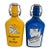 Vintage German Cartoon Schnapps Bottles – “Don’t Forget” & “Mouthwash for Cowboys” Pair For Sale