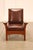 Stickley Mission Collection Oak And Leather Lounge Chair For Sale - Image 13 of 18