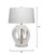 Contemporary Jamie Young Swan Table Lamp in White Resin For Sale - Image 3 of 5