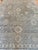 Cream Vintage Oushak Carpet, Oriental Rug, Handmade Green Grey, Ivory, Saffron For Sale - Image 8 of 18