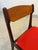 Teak and Orange Upholstered Chair by Erik Buch For Sale - Image 4 of 11