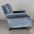 Mid 20th Century Mid Century Velvet Club Chair & Ottoman For Sale - Image 5 of 9