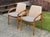 Mid-Century Modern Pair of 1960s MCM Danish Henning Kjaernulf Teak Dining Chairs For Sale - Image 3 of 8