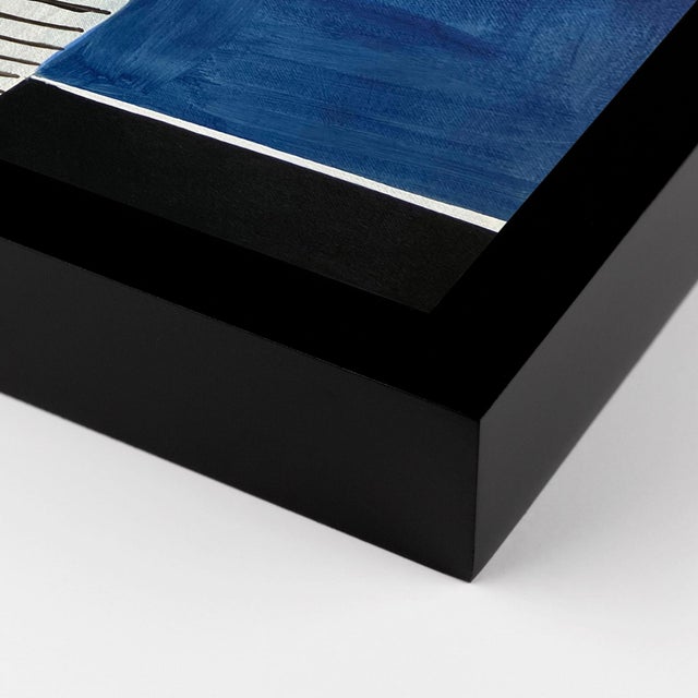 DESCRIPTION: Fluffy Flowers by Jelly Chen in Black Framed Paper, Medium Art Print SPECIFICATIONS: Type: Framed Paper....