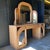 Vintage Bamboo Dressing Table with Bamboo Framed Mirror For Sale - Image 9 of 16